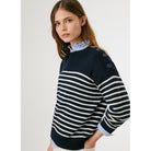 Pepe Jeans Carlina sweater with contrasting stripes