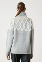 Desiree knit turtleneck in wool, viscose and polyamide